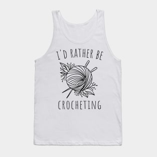 I'd rather be crocheting Tank Top